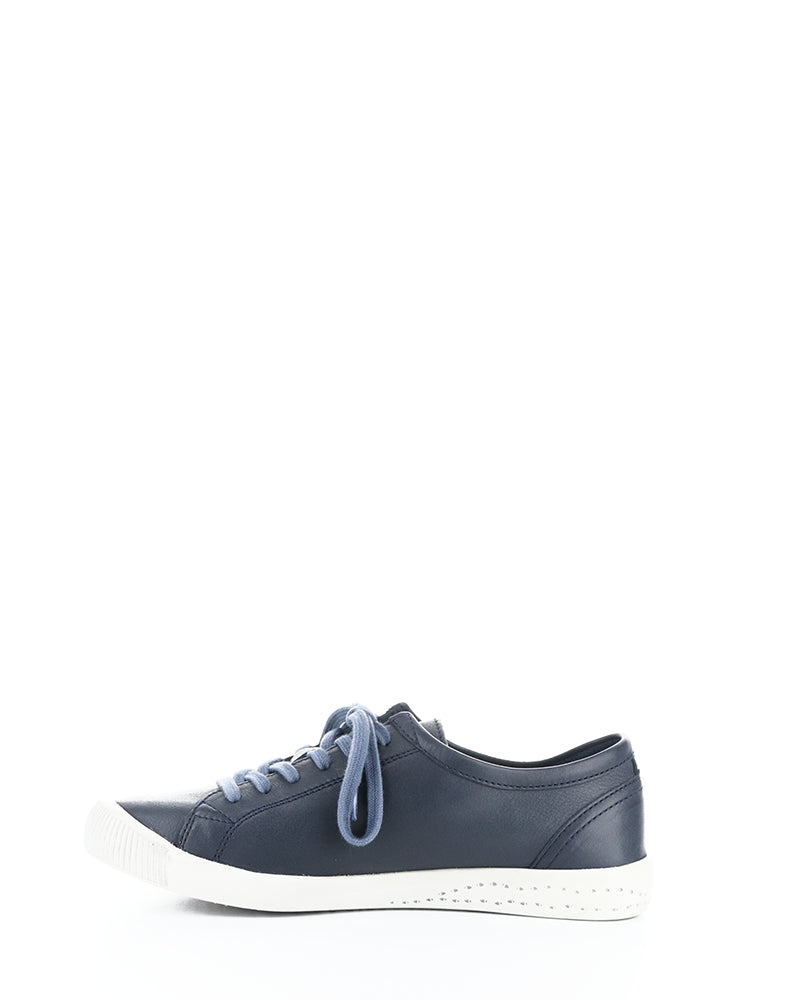 Isla154Sof 552 Navy Washed Leather