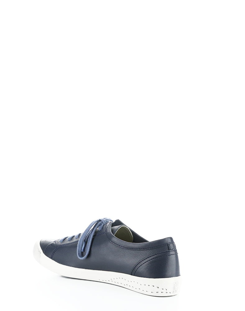 Isla154Sof 552 Navy Washed Leather