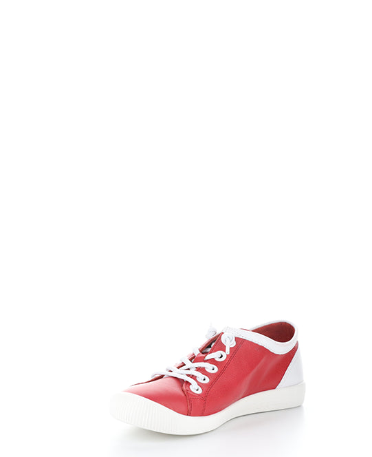 Isla2557Sof 038 Cherry Red/Wht Round Toe Shoes