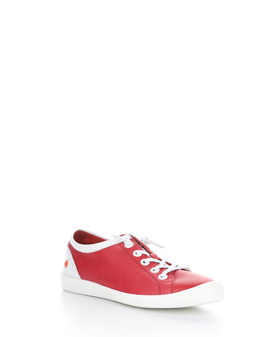 Isla2557Sof 038 Cherry Red/Wht Round Toe Shoes