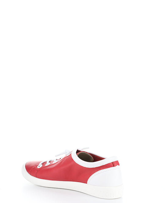 Isla2557Sof 038 Cherry Red/Wht Round Toe Shoes