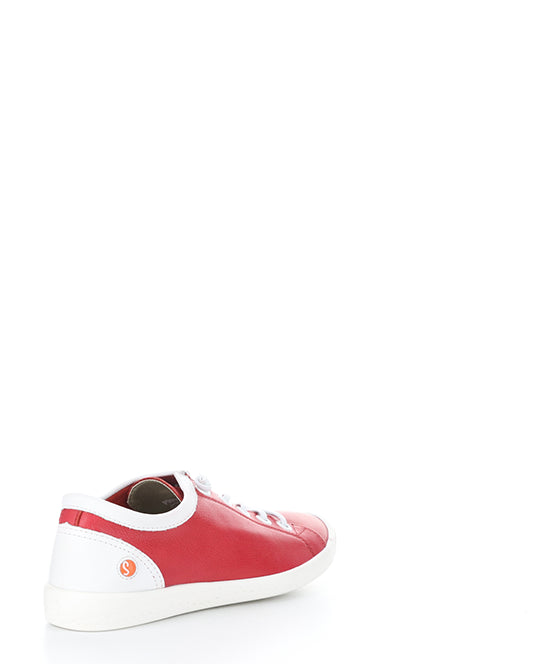 Isla2557Sof 038 Cherry Red/Wht Round Toe Shoes