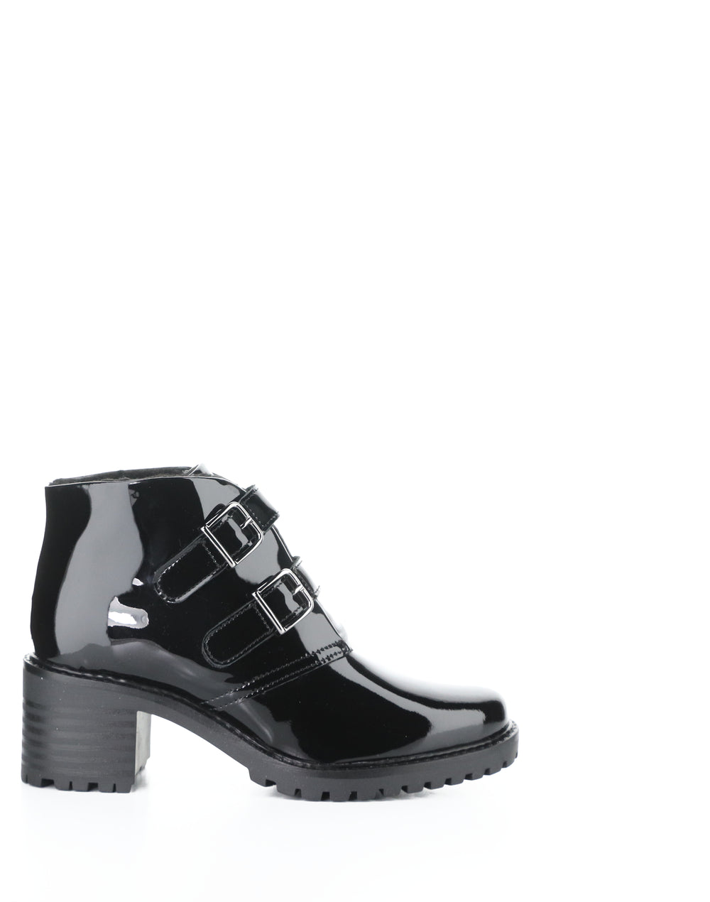 Issey Black Velcro Boots