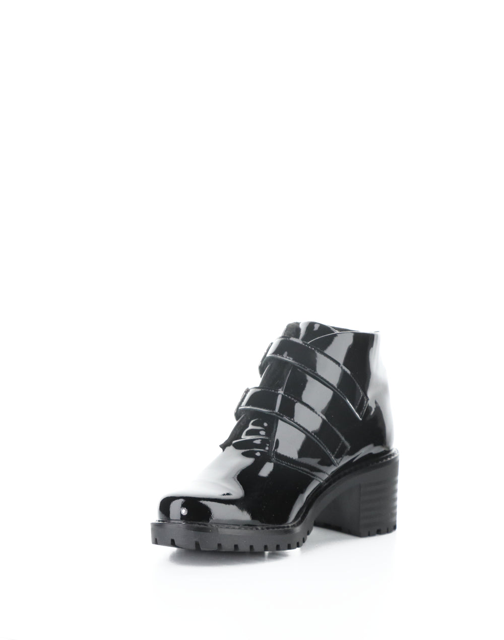 Issey Black Velcro Boots