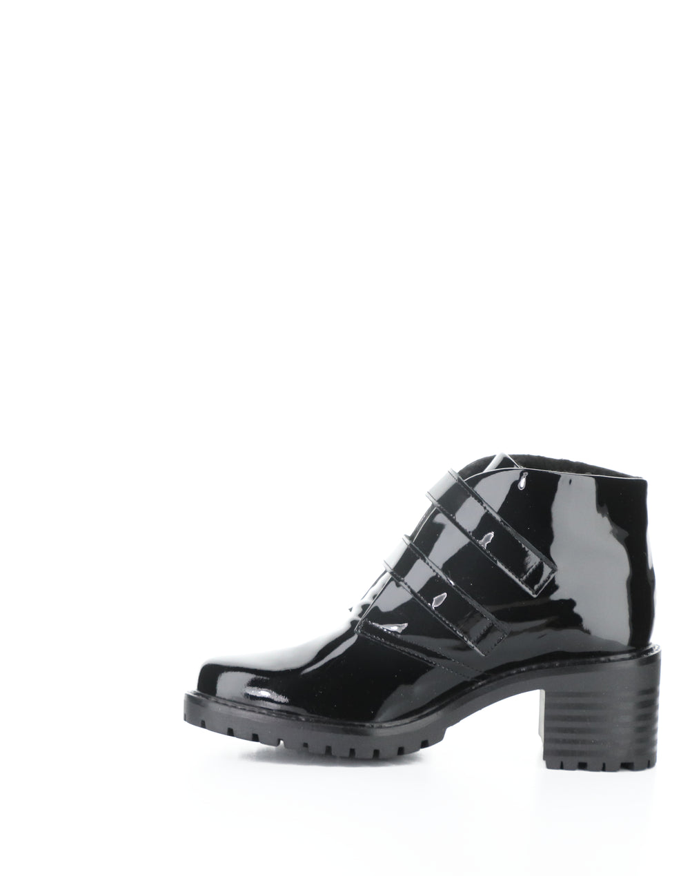 Issey Black Velcro Boots