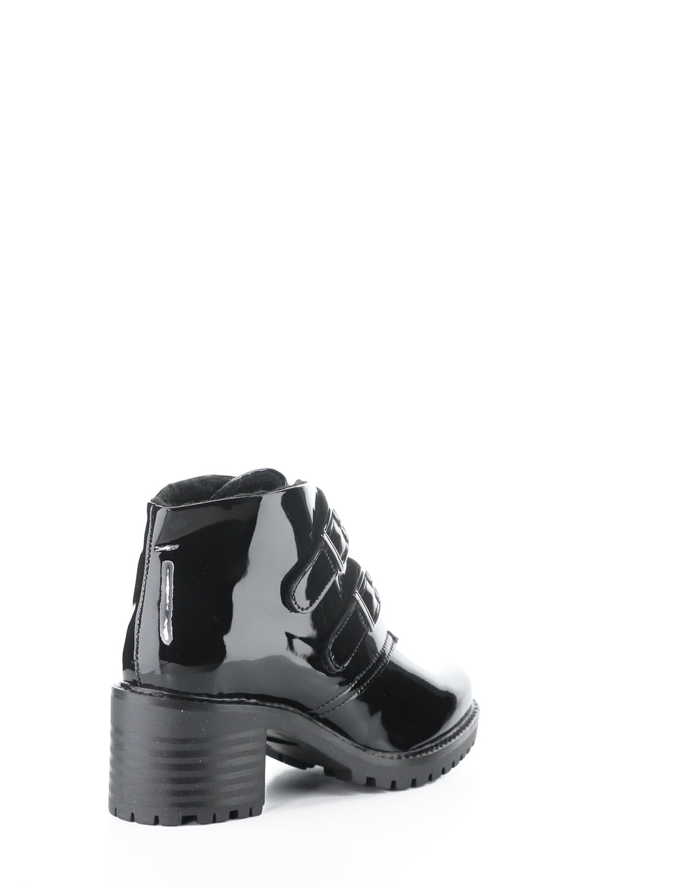 Issey Black Velcro Boots