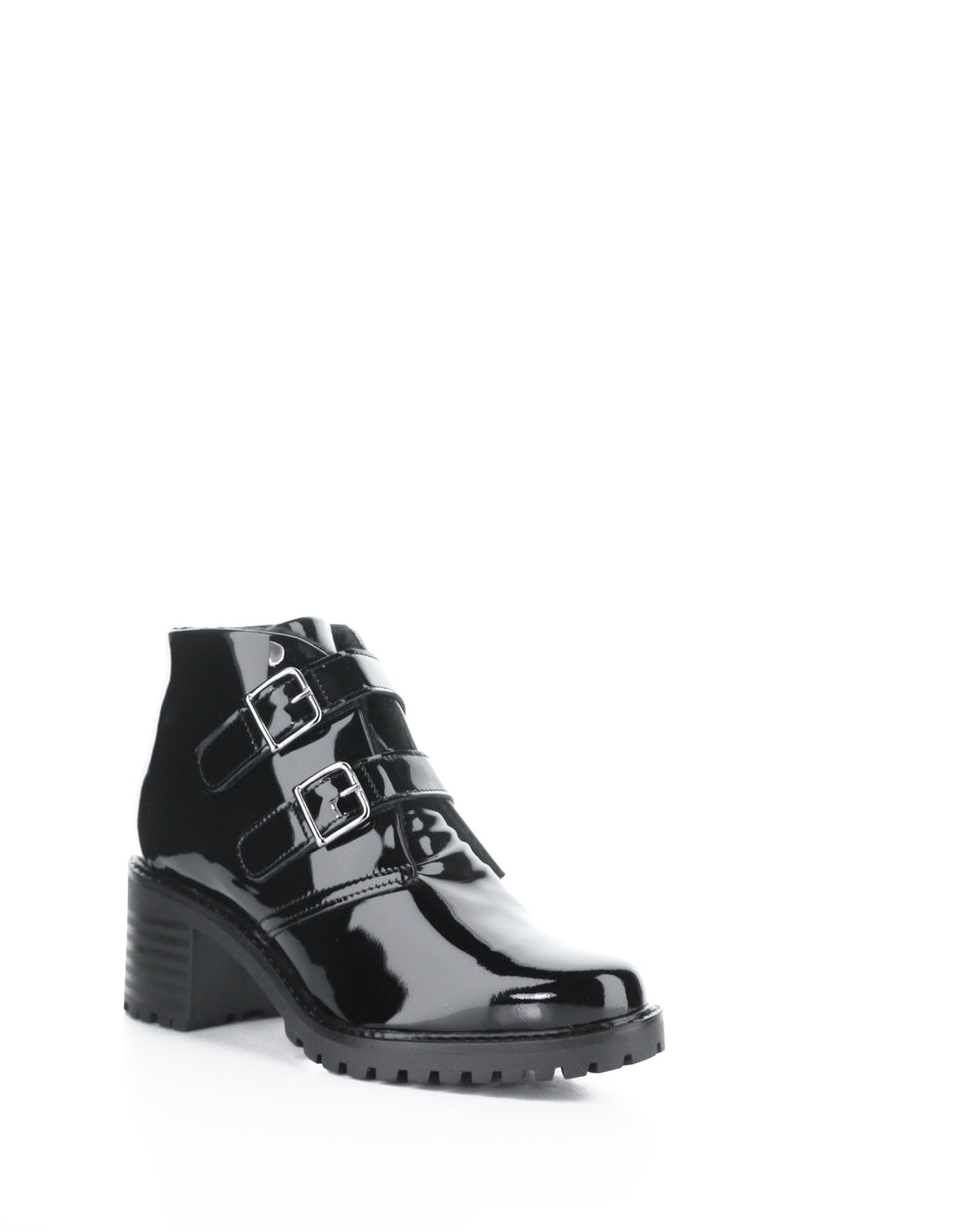 Issey Black Velcro Boots