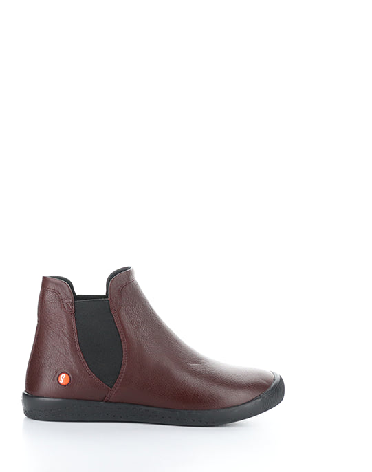 Itzi650Sof Dark Red/Black Elasticated Boots