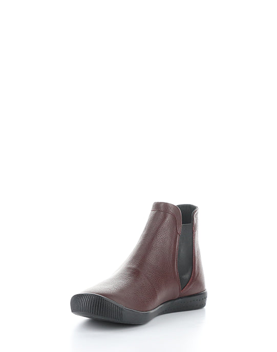 Itzi650Sof Dark Red/Black Elasticated Boots