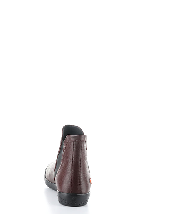 Itzi650Sof Dark Red/Black Elasticated Boots
