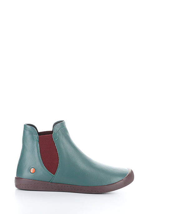 Itzi650Sof 021 Teal/Red Smooth Leather