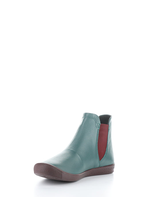 Itzi650Sof 021 Teal/Red Smooth Leather