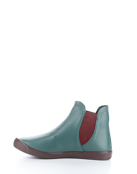 Itzi650Sof 021 Teal/Red Smooth Leather