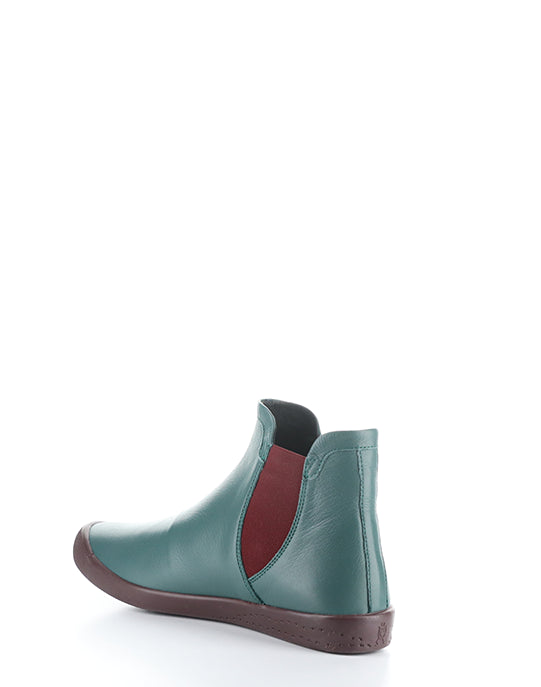 Itzi650Sof 021 Teal/Red Smooth Leather