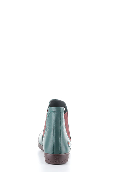 Itzi650Sof 021 Teal/Red Smooth Leather