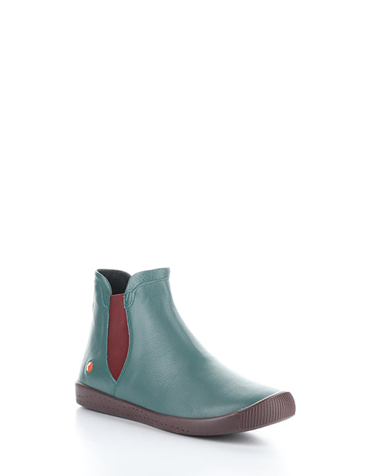 Itzi650Sof 021 Teal/Red Smooth Leather
