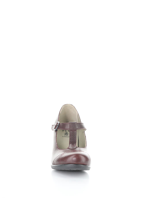 Kiai175Fly 008 Merlot Round Toe Shoes