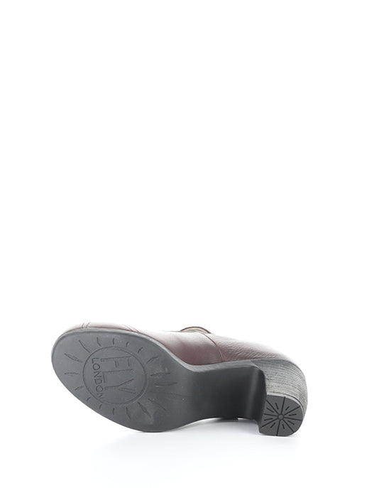 Kiai175Fly 008 Merlot Round Toe Shoes