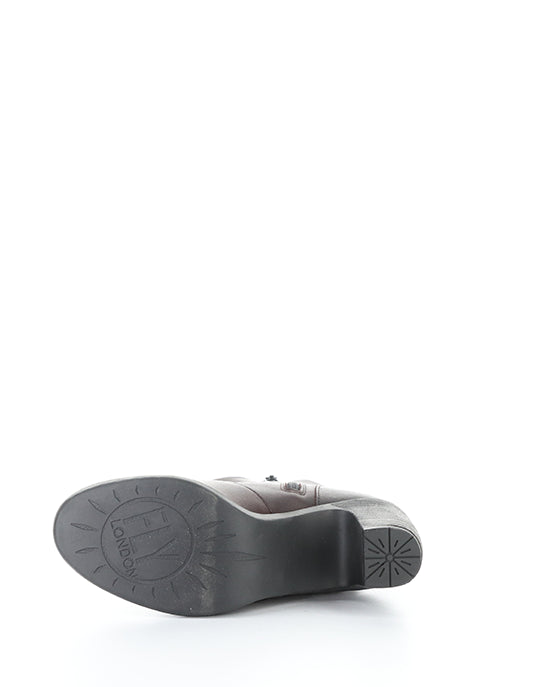 Klei152Fly 006 Merlot Round Toe Boots