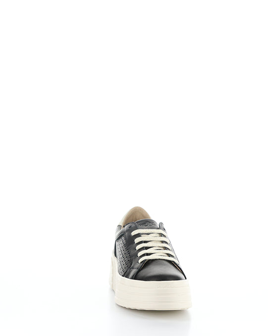 LOTTA BLACK/PEARL VERONA LEATHER