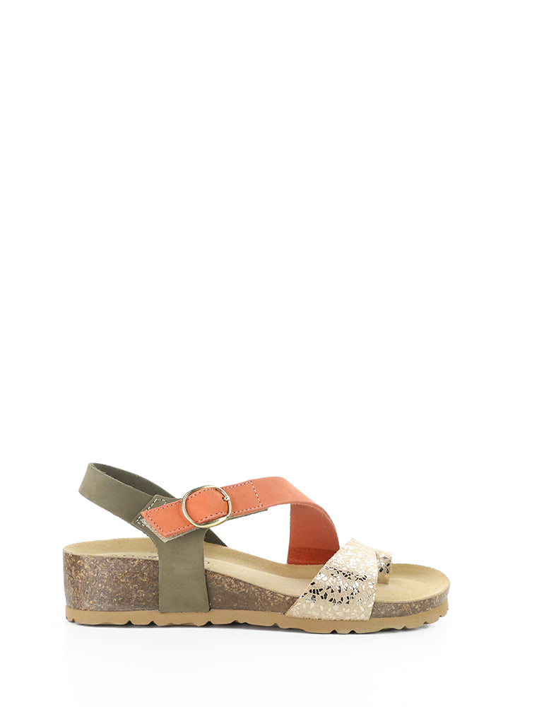 LUISSA MOSS/ORANGE/GOLD NUBUCK/SPEED
