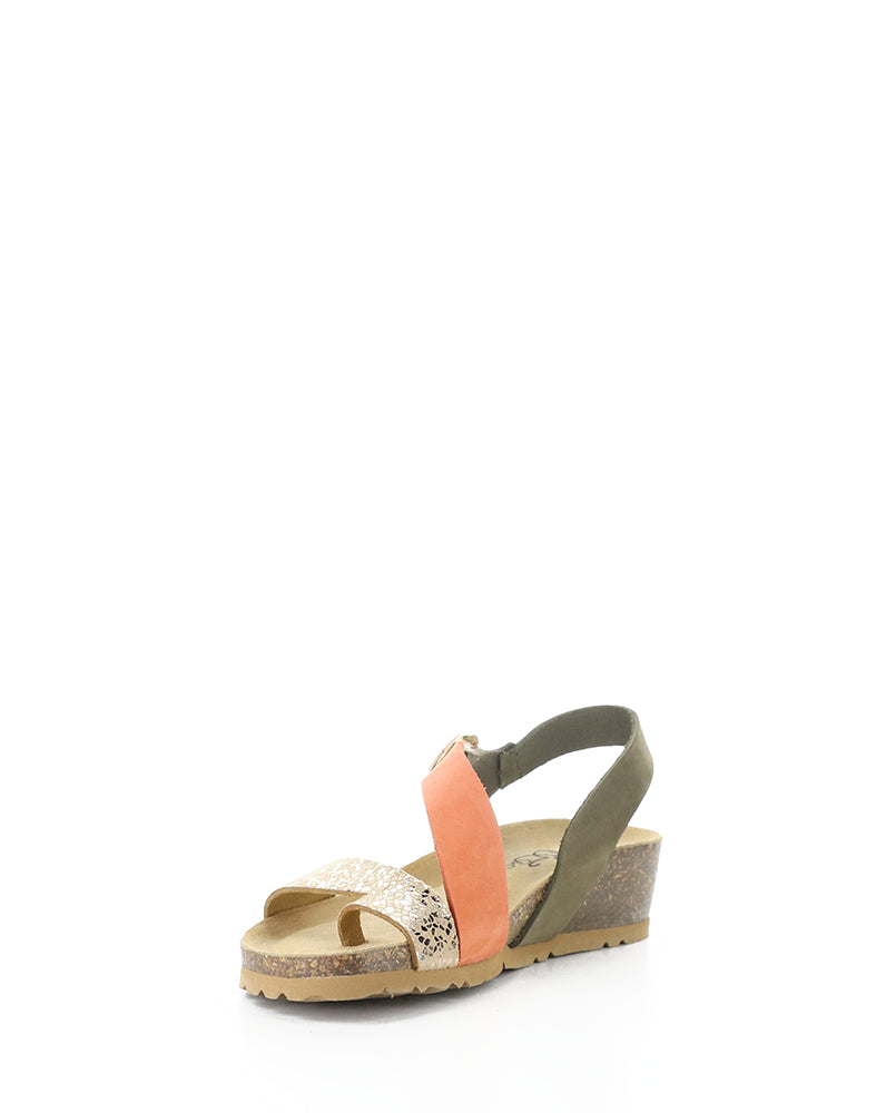 LUISSA MOSS/ORANGE/GOLD NUBUCK/SPEED