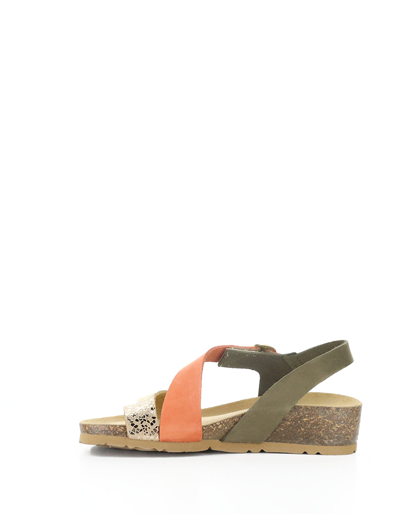 LUISSA MOSS/ORANGE/GOLD NUBUCK/SPEED