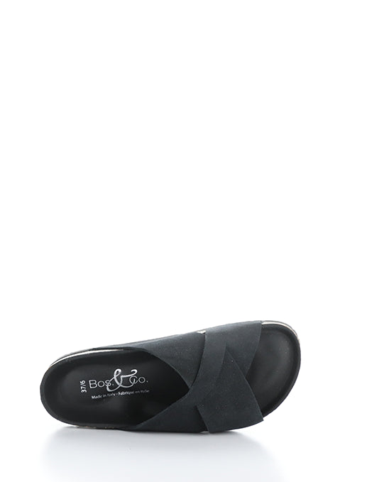 MAISIE BLACK SUEDE