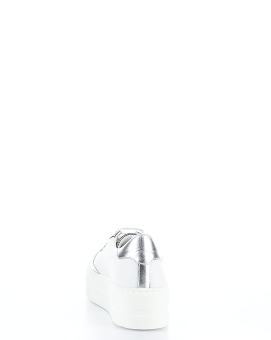 Maputo White/Silver/Pewter Lace-Up Shoes