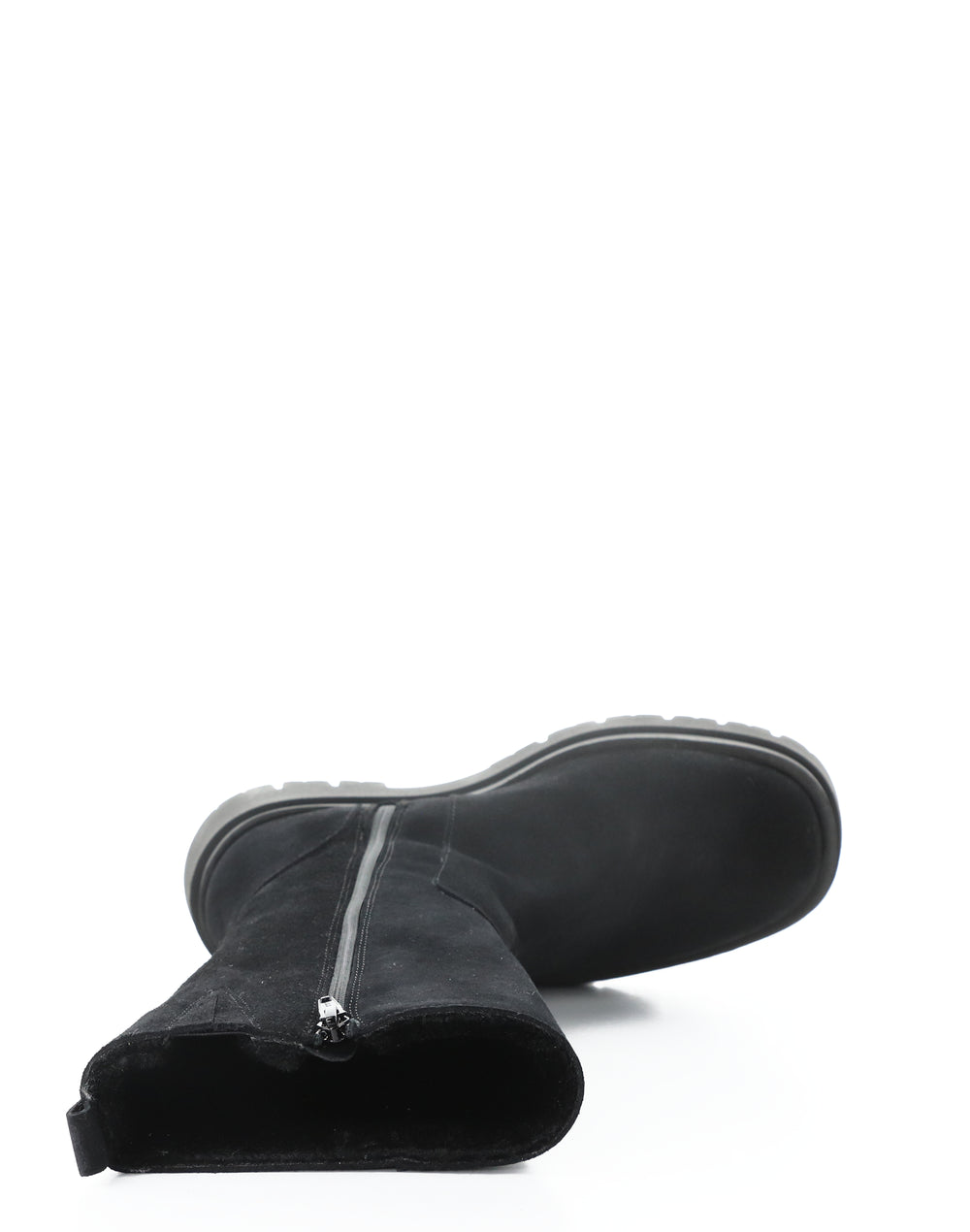 Marie Black Round Toe Boots