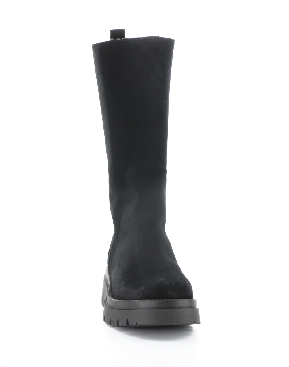 Marie Black Round Toe Boots