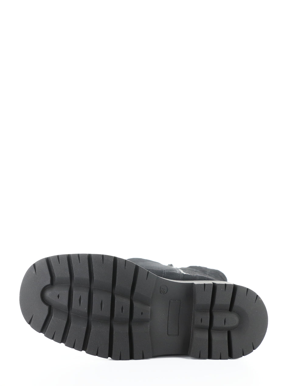 Marie Black Round Toe Boots