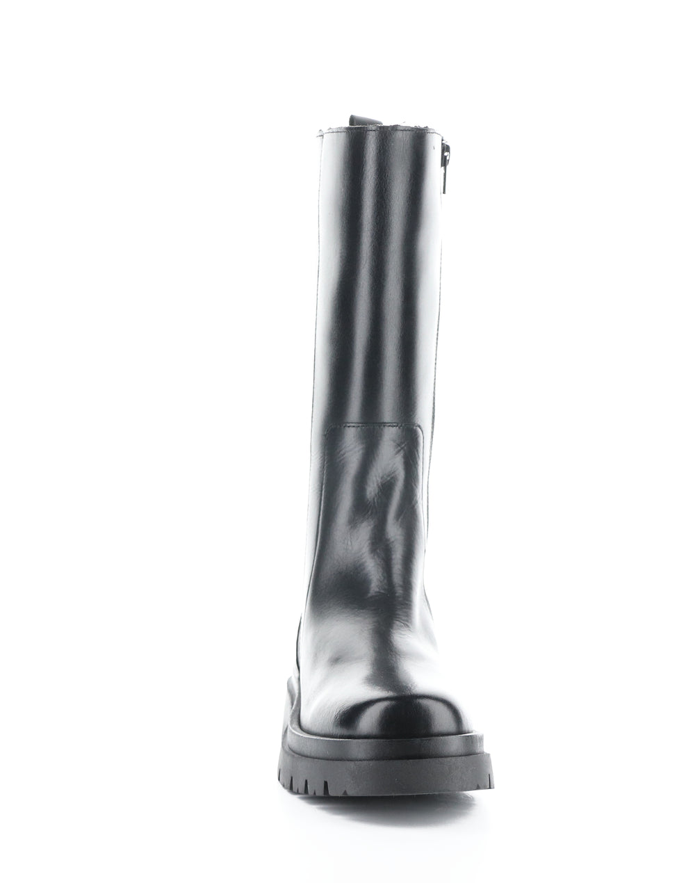 Marie Black Round Toe Boots