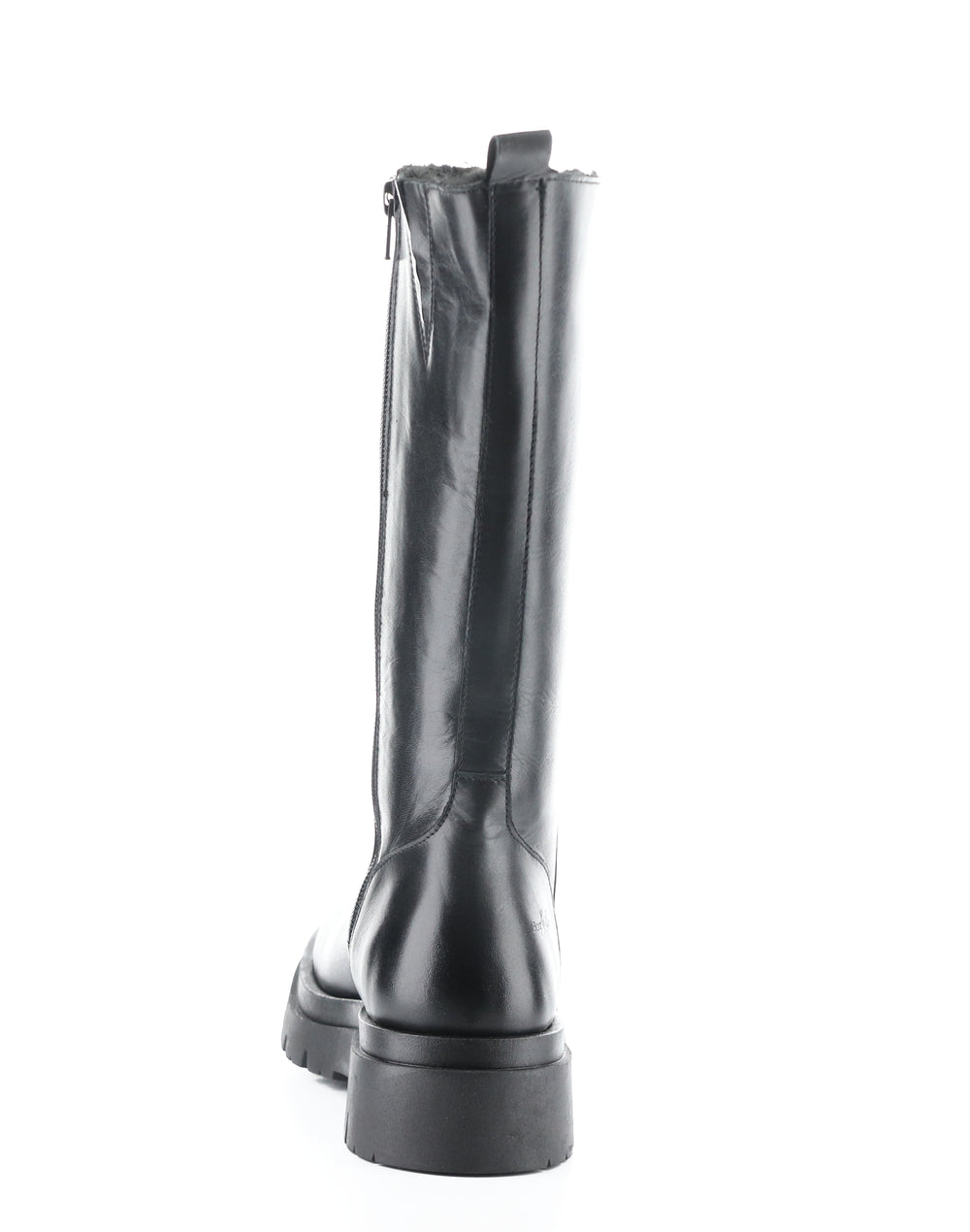 Marie Black Round Toe Boots
