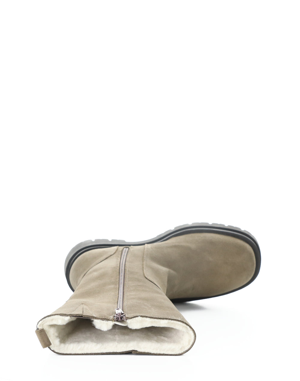MARIE TAUPE SUEDE/MURTA FAUX FUR