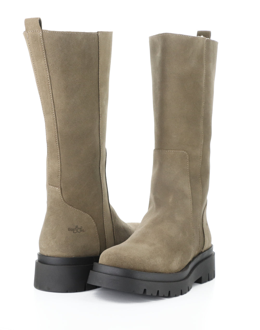 MARIE TAUPE SUEDE/MURTA FAUX FUR