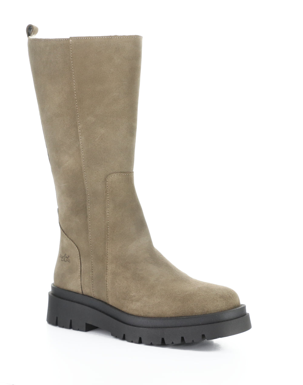 MARIE TAUPE SUEDE/MURTA FAUX FUR