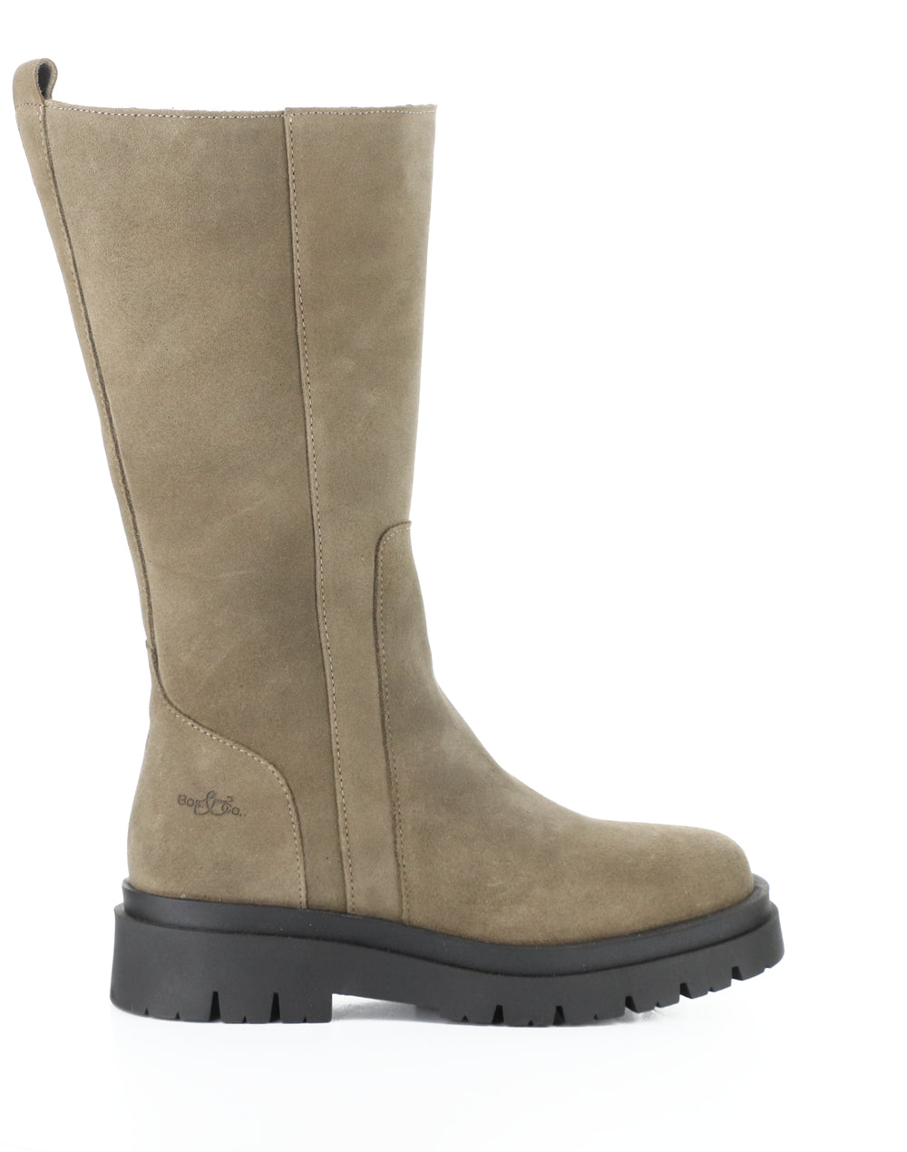 MARIE TAUPE SUEDE/MURTA FAUX FUR