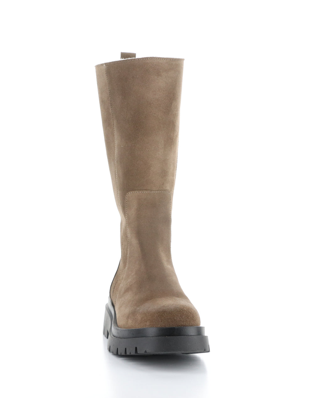 MARIE TAUPE Round Toe Boots