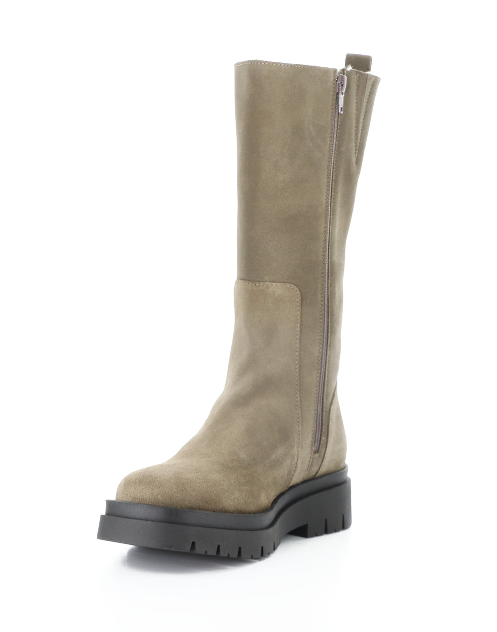 MARIE TAUPE SUEDE/MURTA FAUX FUR
