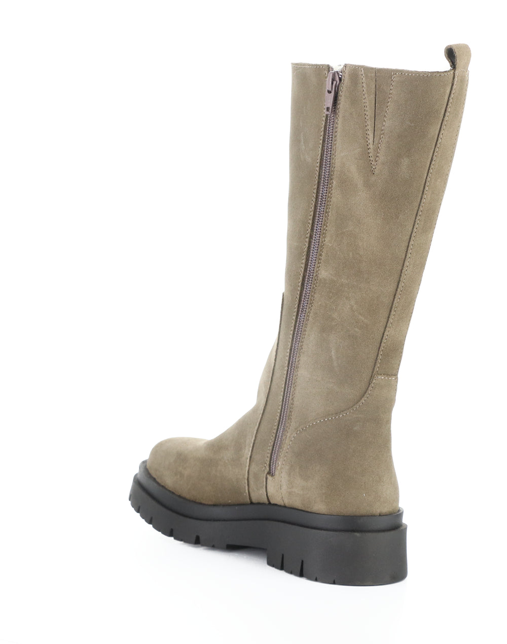MARIE TAUPE SUEDE/MURTA FAUX FUR