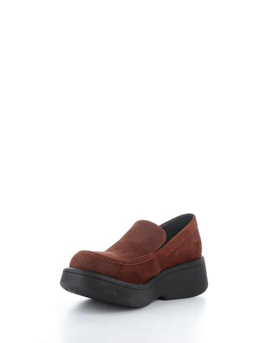 MARU158FLY 005 OXBLOOD OIL SUEDE