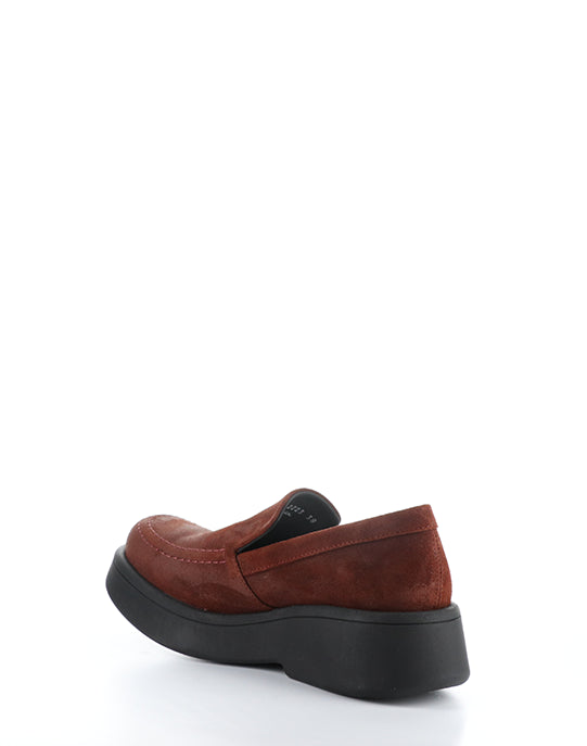 MARU158FLY 005 OXBLOOD OIL SUEDE