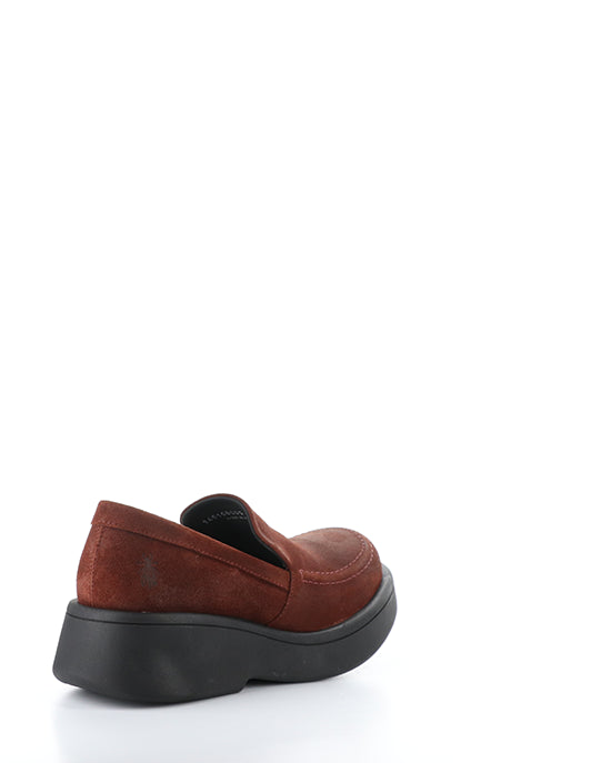MARU158FLY 005 OXBLOOD OIL SUEDE