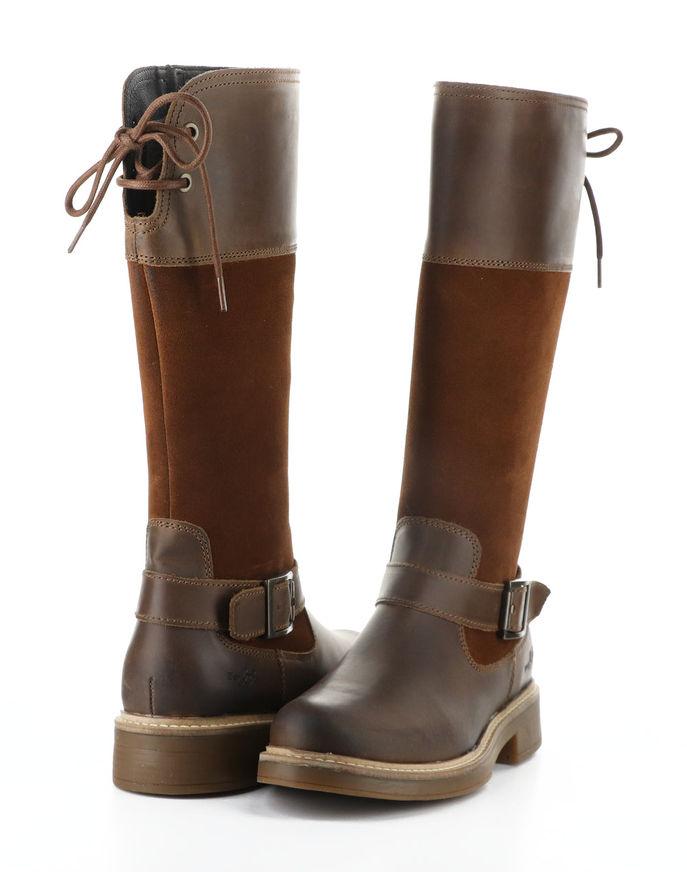 Mateo Camel/Nut/Camel Round Toe Boots