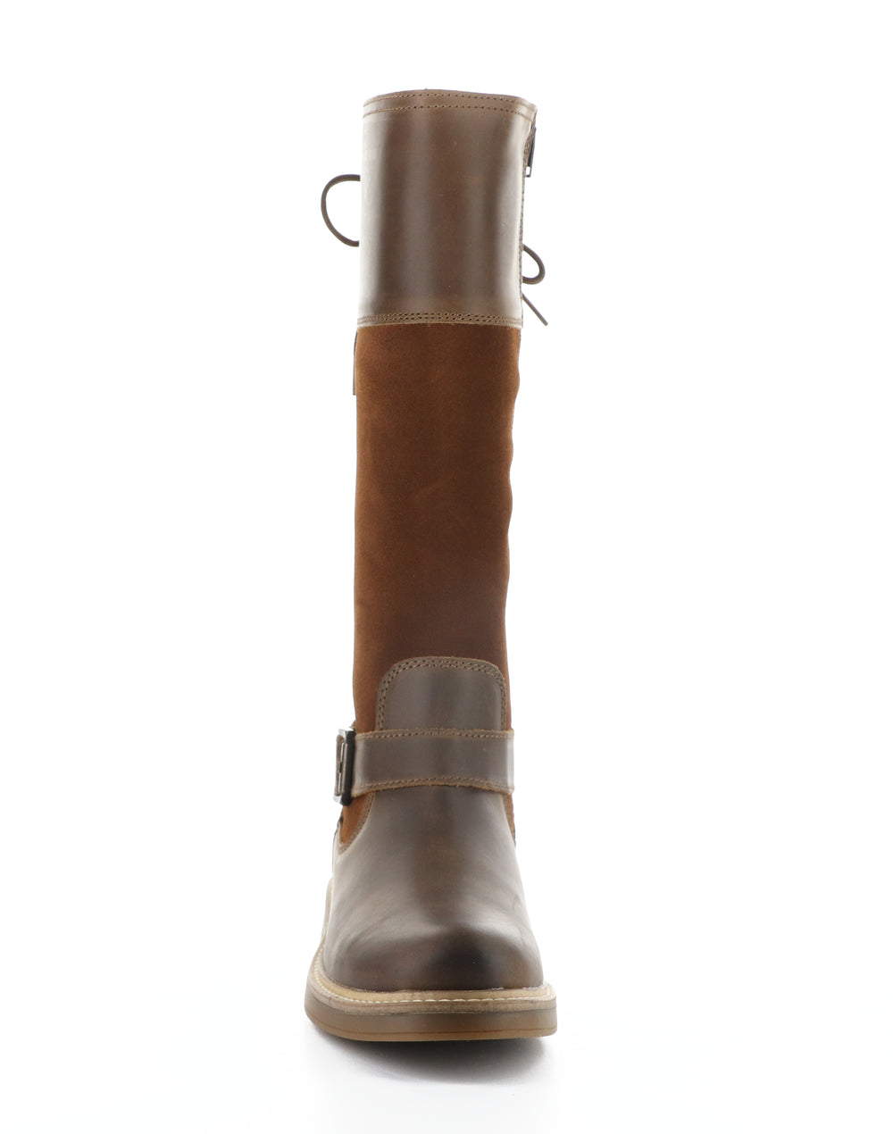 Mateo Camel/Nut/Camel Round Toe Boots