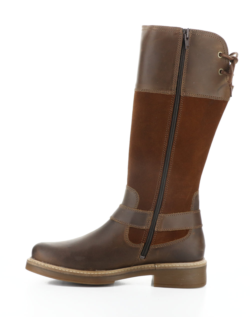 Mateo Camel/Nut/Camel Round Toe Boots