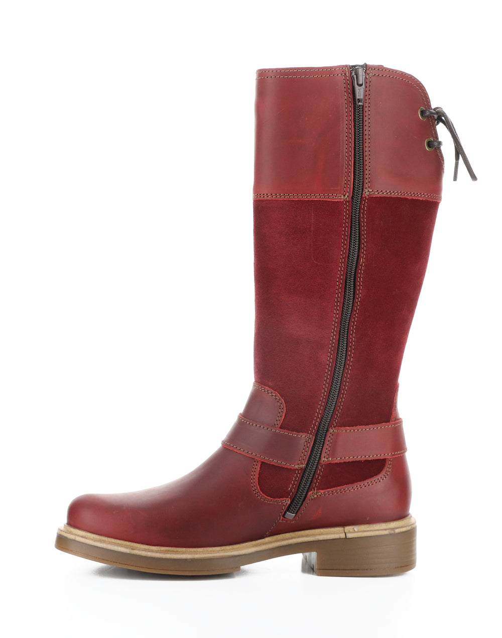 Mateo Red/Sangria/Red Saddle/Suede/Saddle