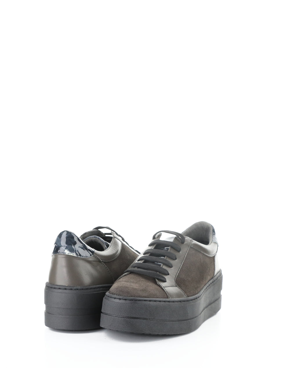 MAUDE ANTHRACITE SUEDE/CORDERO/CHAROL FANTASY