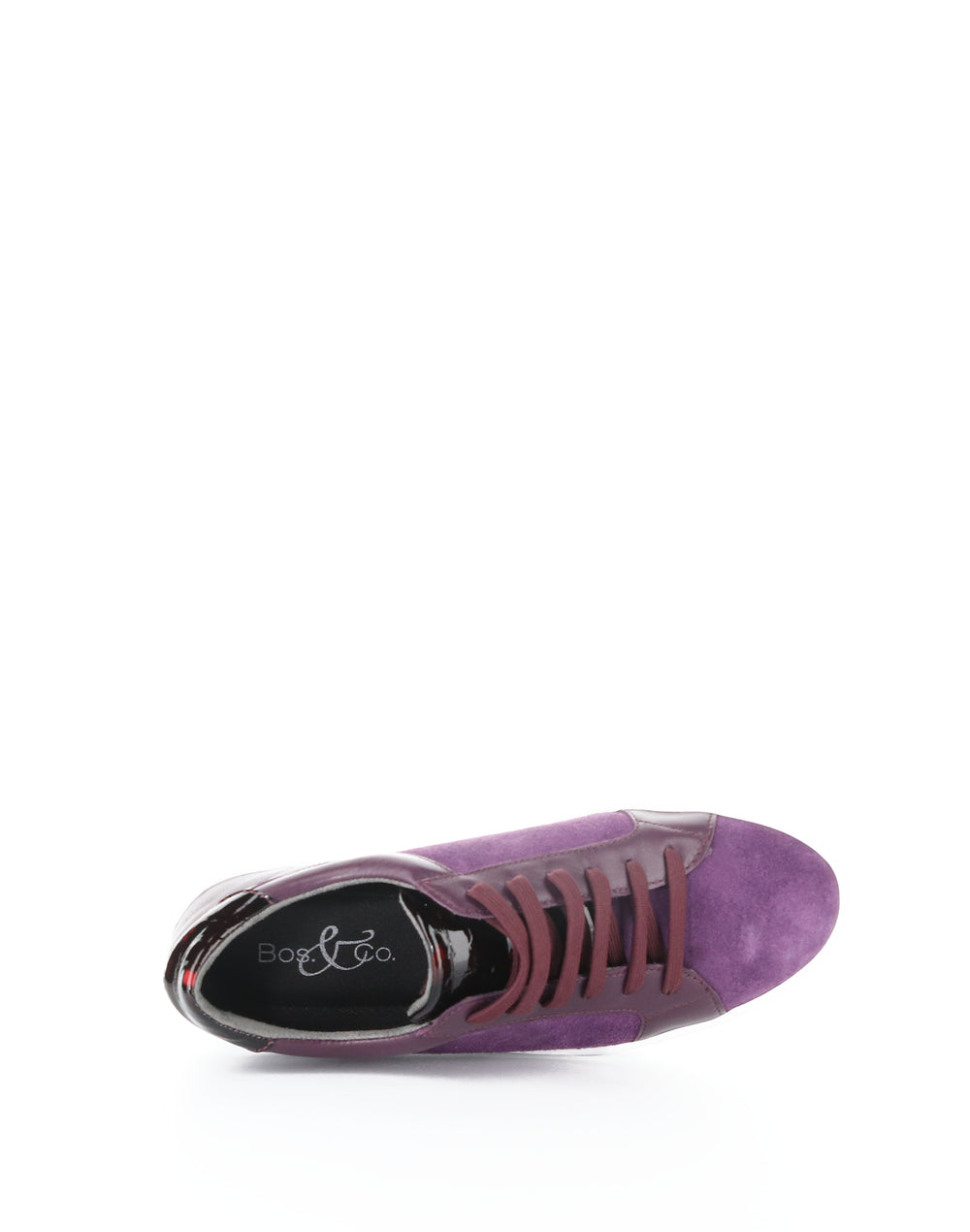 MAUDE MORADO/ PURPLE SUEDE/CORDERO/CHAROL FANTASY